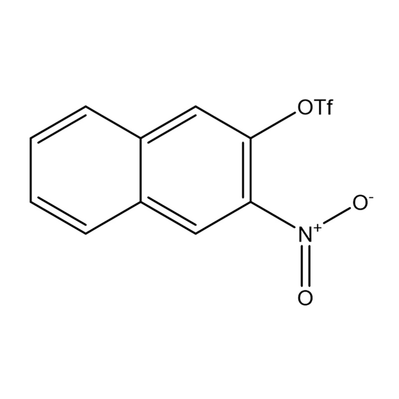 3-Nitronaphthalen-2-yl triflomethanesulfonat