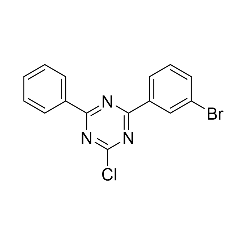 2-(3-bromophenyl)-4-clo-6-phenyl-1,3,5-triazine