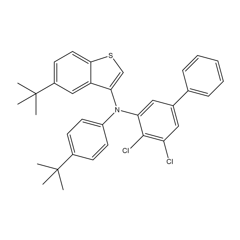 Benzo[b]thiophen-3-amin, N-(4,5-diclo[1,1'-biphenyl]-3-yl)-5-(1,1-dimetyletyl)-N-[4-(1, 1-dimetyletyl)phenyl]-