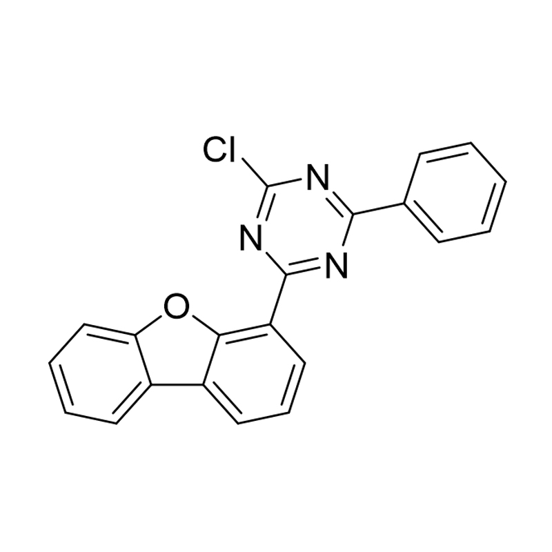 2-Clo-4-dibenzofuran-4-yl-6-phenyl-[1,3,5]triazine